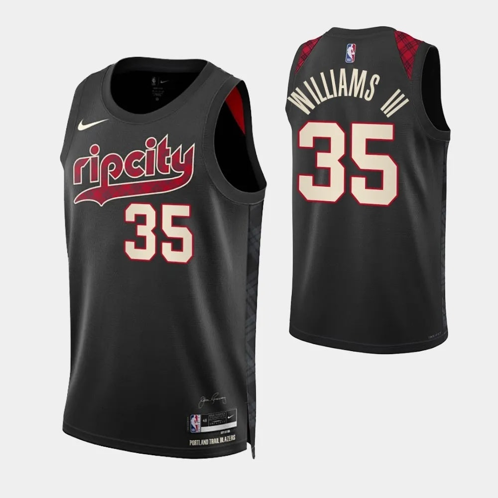 Portland Trail Blazers #35 Robert Williams III 2023-24 City Edition Swingman Jersey