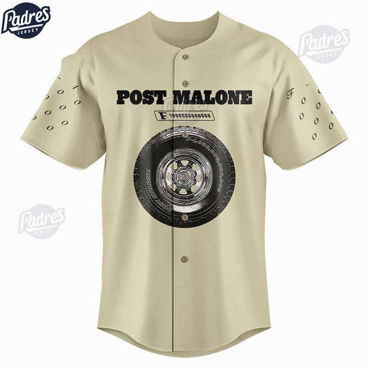 Post Malone F1 Trillion Tour Baseball Jersey - Padres Jersey Oasis: Elevate Your Baseball Style Game