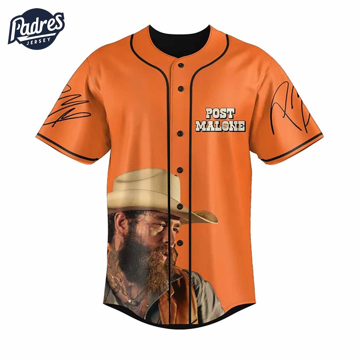 Post Malone With Jelly Roll Tour 2025 Baseball Jersey Outfit - Padres Jersey Oasis: Elevate Your Baseball Style Game