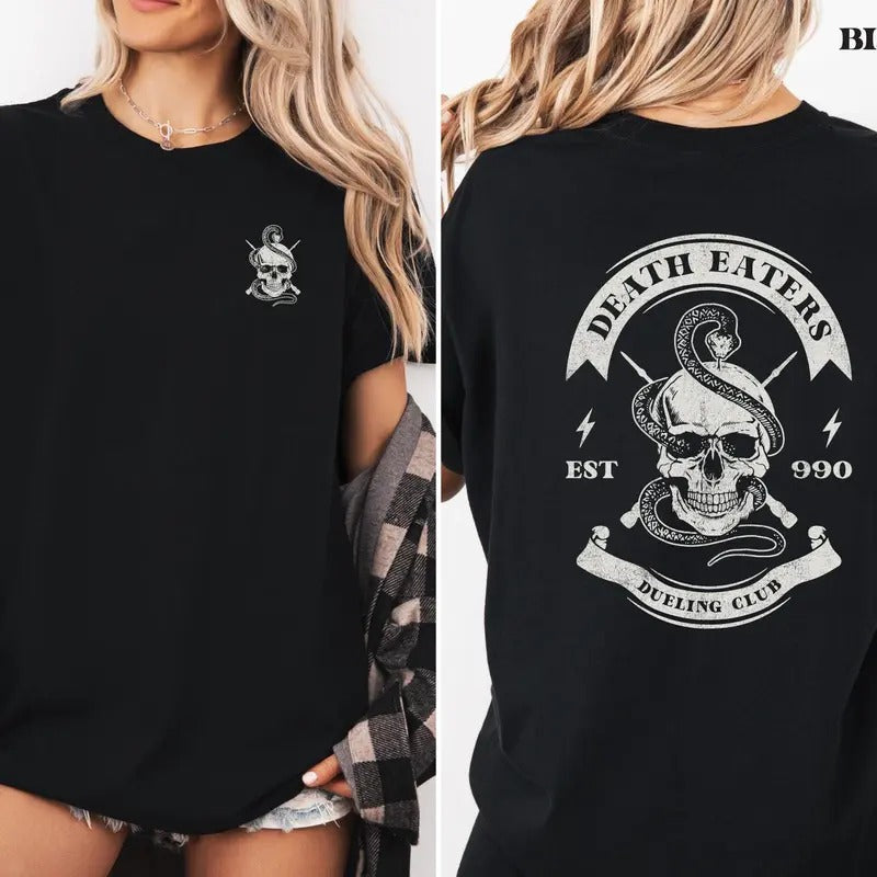 Potter Shirt, Death Eater Shirt, Malfoy Shirt, Bellatrix Shirt, Voldemort Shirt, Universal Shirt, Unisex Shirts, Dark Arts, Theme Park Shirt