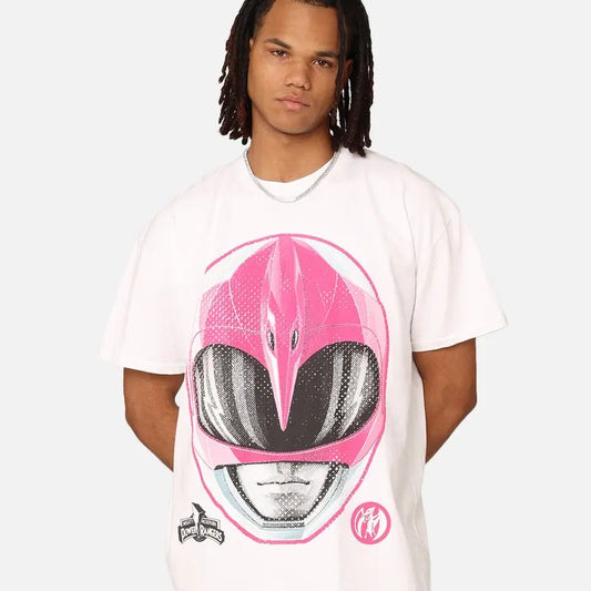 Power Rangers Pink Ranger Big Head Vintage T-Shirt Trending Movie T shirt Vintage 90s T-shirt gift for Movie fans gift...
