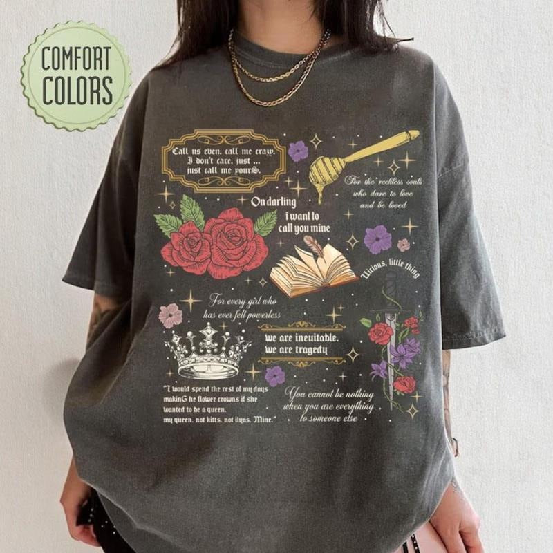 Powerless Bookish Digital Shirt download For Fan, Kai Azer I Love You Tee , Fearless Fan Shirt , Gift for Bookworms,...