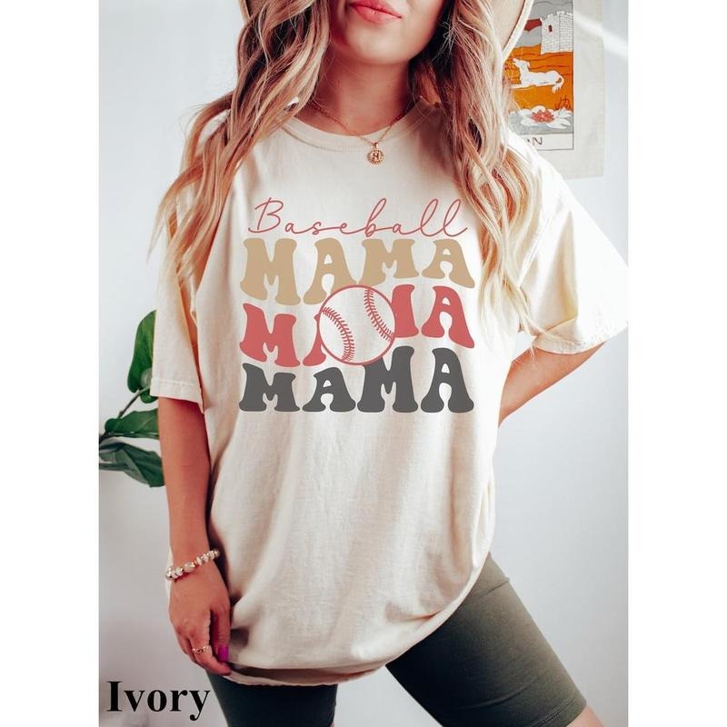 Premium  Baseball Mama Shirt, Baseball Mom Tshirt, Mama Shirt, Baseball Shirt For Women, Mother's Day Shirt, Sports Mom Tee