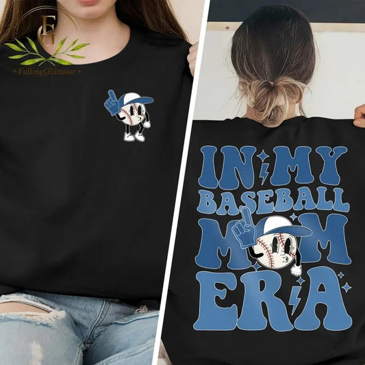 Premium  In My Baseball Era Shirt, Baseball Mom Shirt, Baseball Mama Shirt, Baseball Era, Game Day Shirt, Mom Shirt, Sport Mom Shirt, Baseball Lover