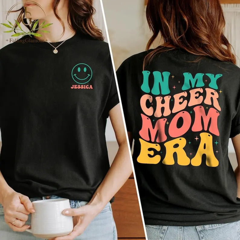 Premium  In My Cheer Mom Era shirt, Cheer Mom Shirt, Funny Shirt Tee, Era Shirt, Cheer Mama Shirt, Cheerleader Shirt,...