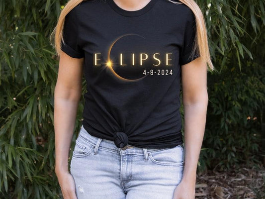 Premium  Total Solar Eclipse 2024 Shirt, April 8 2024, USA Map, Path of Totality Tee, Spring America Eclipse Souvenir Gift