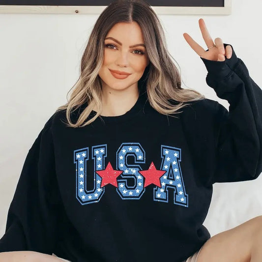 Premium  USA  , Retro America , 4th Of July , 4th Of July , America , Patriotic sweatshirt