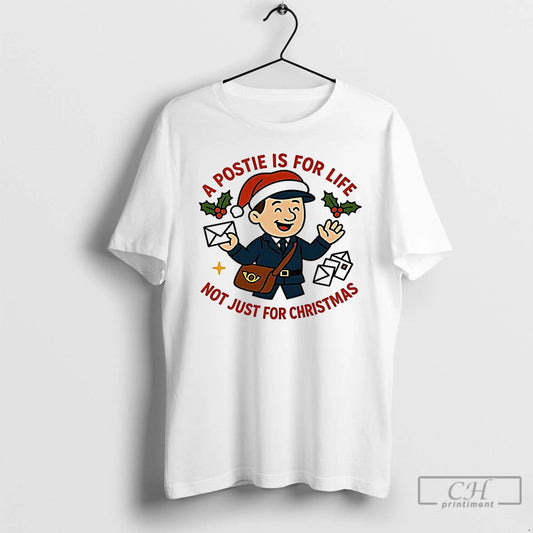 Premium A Postie Is For Life Not Just For Christmas Meme T-Shirts, Hoodie, Sweatshirt | WearSparks.com