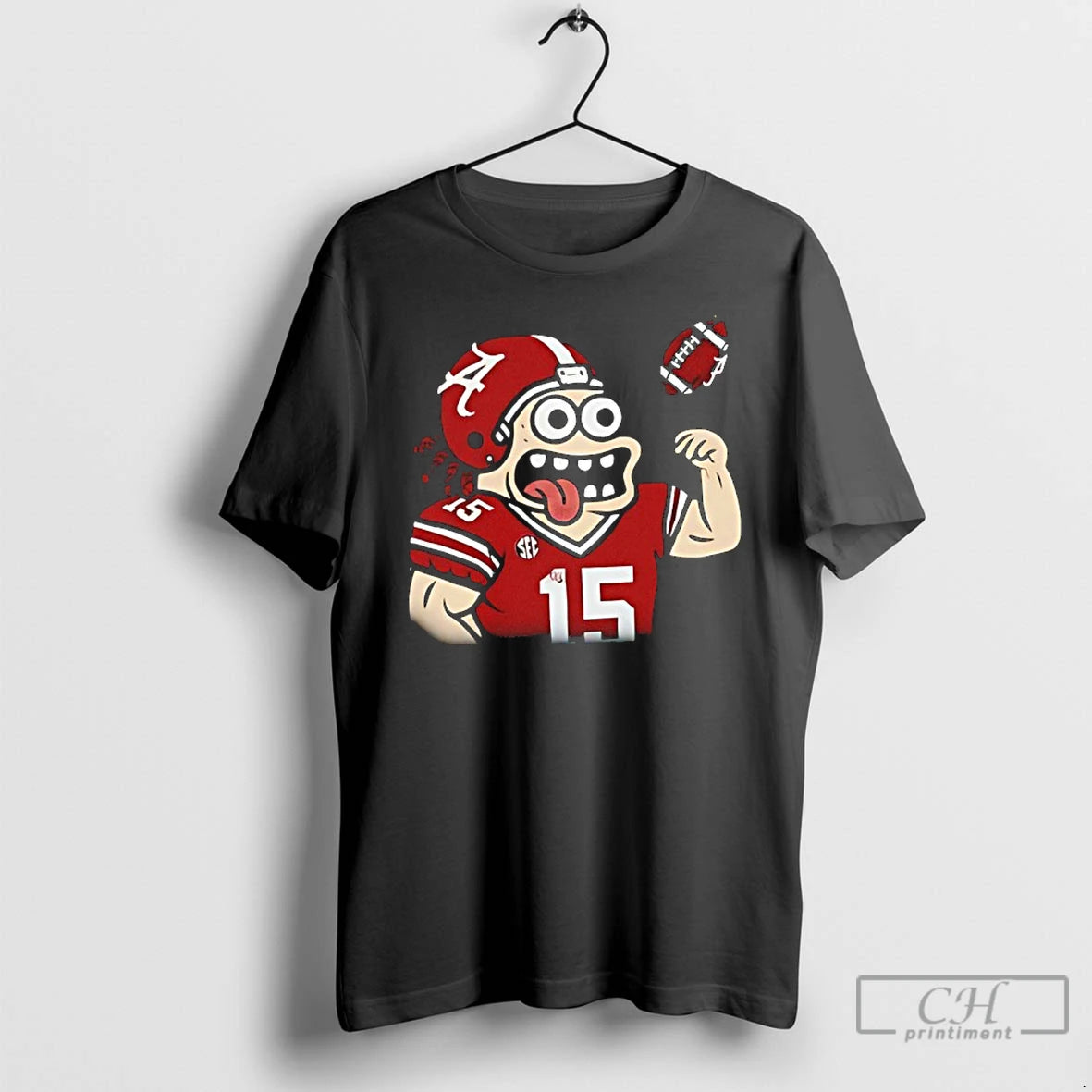Premium Alabama Crimson Tide Monster Toast Cartoon