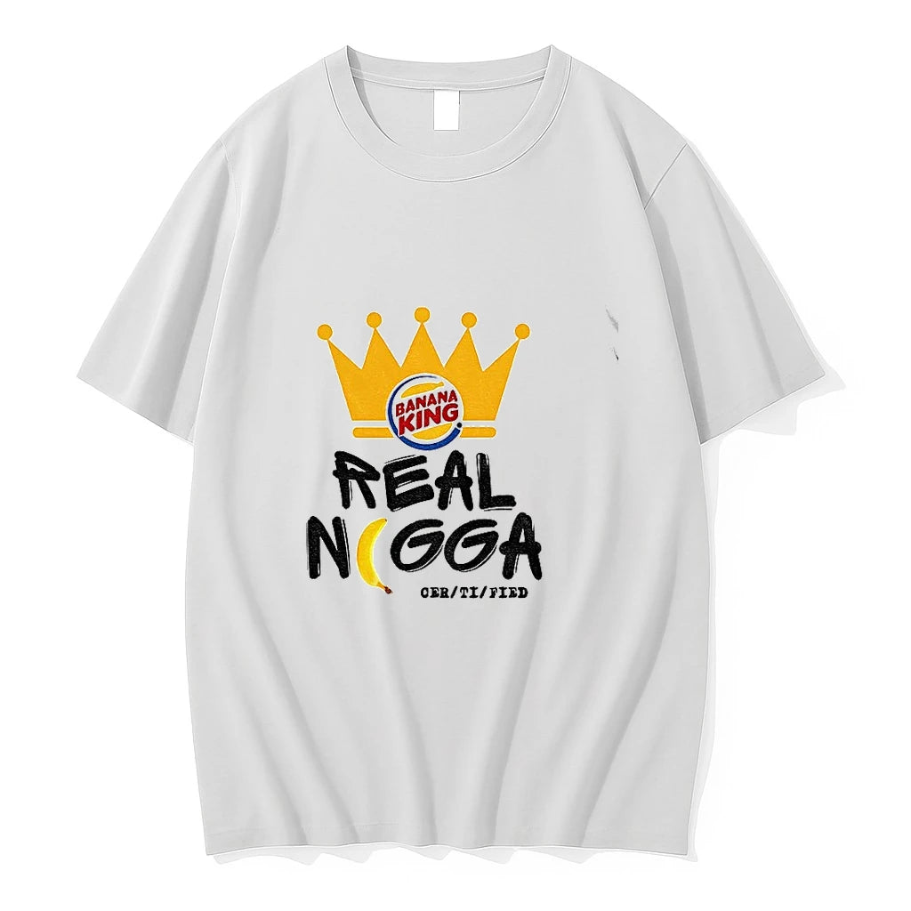 Premium Banana King Real Nigga Certified Tshirts