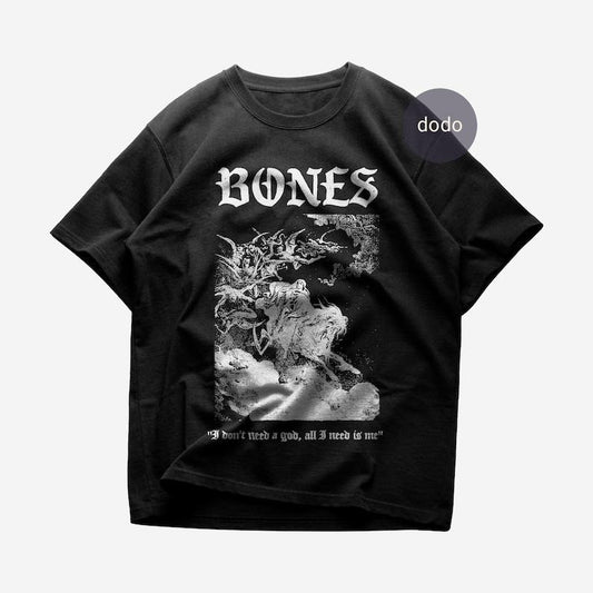 Premium Bones T-Shirt - Cracker Bacteria Album T-Shirt - Bones New Album T-Shirt - Unisex Heavy Cotton Tee