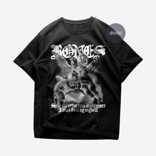 Premium Bones T-Shirt - IFeelLikeDirt Album T-Shirt - Bones New Album T-Shirt - BasketCase Album Shirt - HDMI - Unisex Heavy Cotton Tee