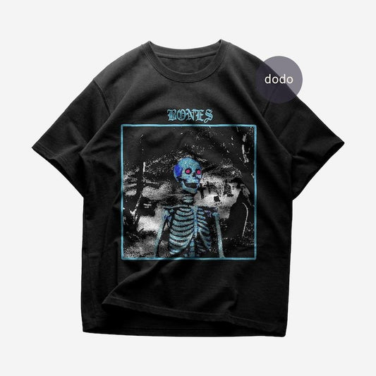 Premium Bones T-Shirt - IFeelLikeDirt Album T-Shirt - Bones New Album T-Shirt - BasketCase Album Shirt - HDMI - Unisex Heavy Cotton Teestyle{n002}2