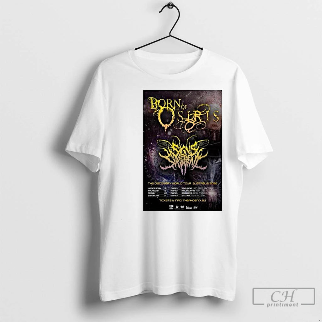 Premium Born Of Osiris The Discovery World Tour Australia 2026 Circle White