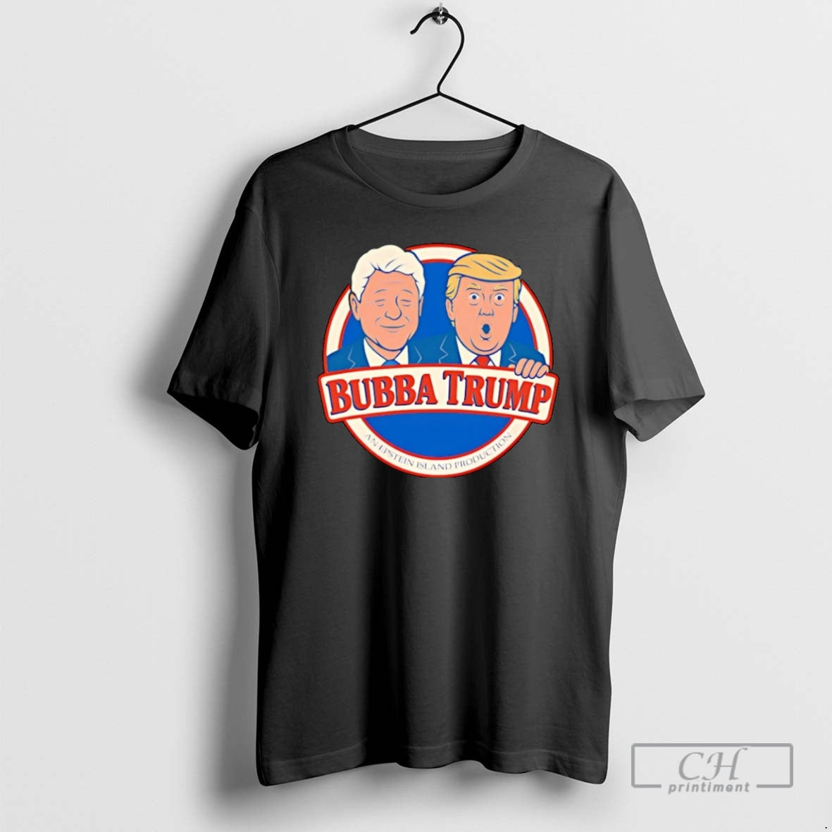 Premium Bubba Trump Trump Bill Clinton An Epstein Island Production Christmas Shirt Sweater