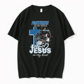 Premium Carolina Panthers Football Athlete Religious Cross Panthers In My Veins Jesus Tshirts