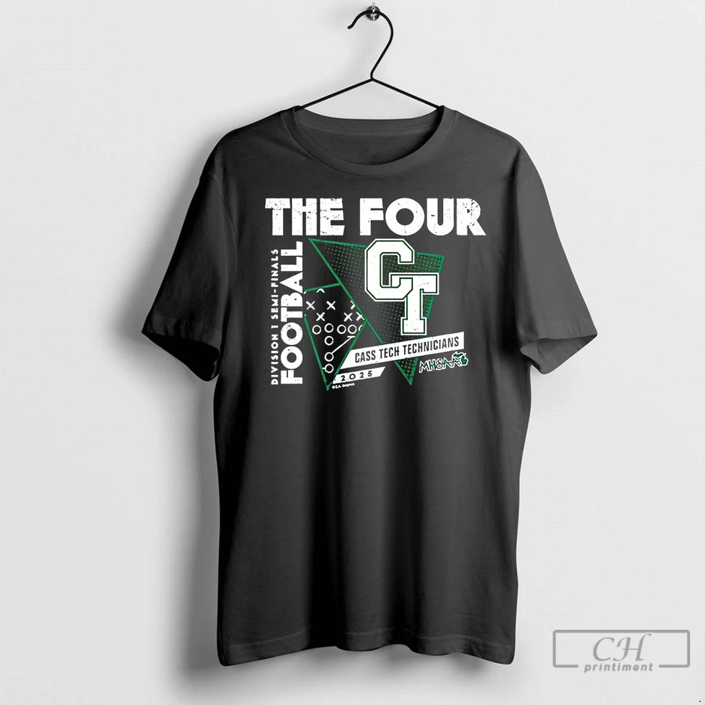 Premium Cass Tech Technicians The Four 2025 Mhsaa Football D1 Finals