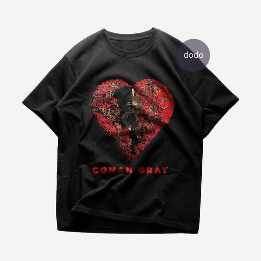 Premium Co.n.an Gray T-Shirt - Superache Album T-Shirt - Con.a.n Gray New Album T-Shirt - Unisex Heavy Cotton Tee