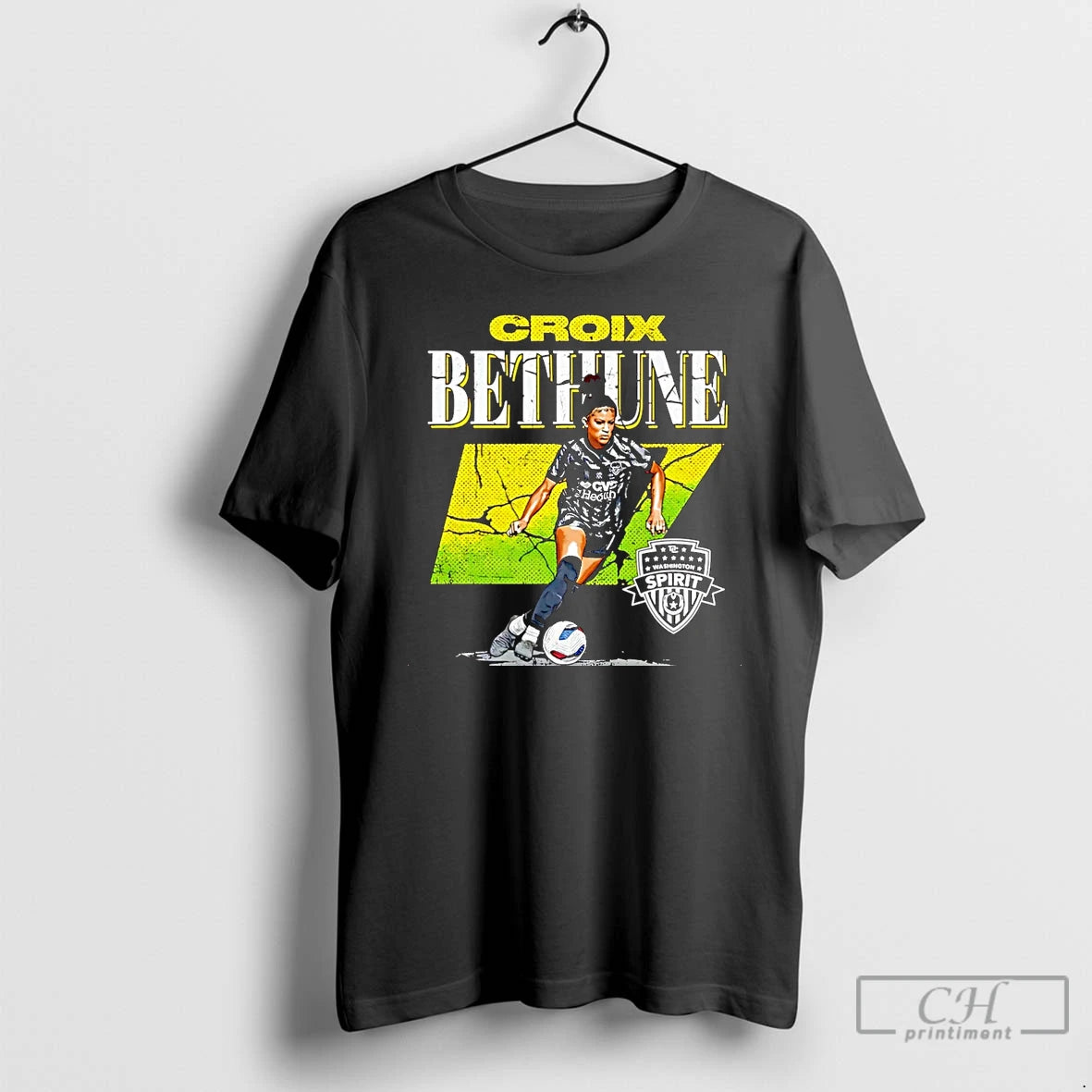 Premium Croix Bethune Washington Fc Cracked Number Christmas T-Shirts, Hoodie, Sweatshirt | WearSparks.com