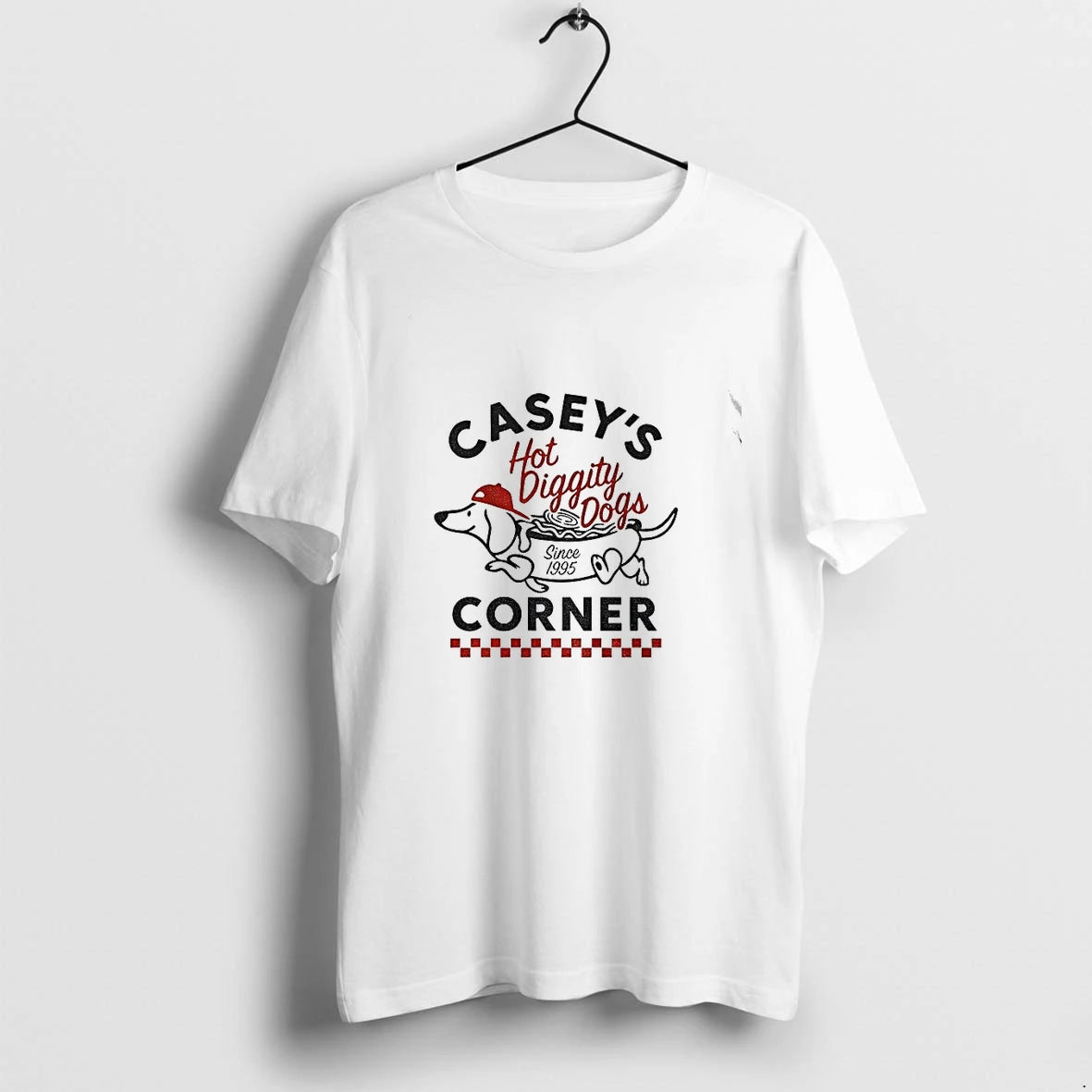 Premium Dachshund Hot Dog Food Caseys Hot Diggity Dogs Corner Tshirts