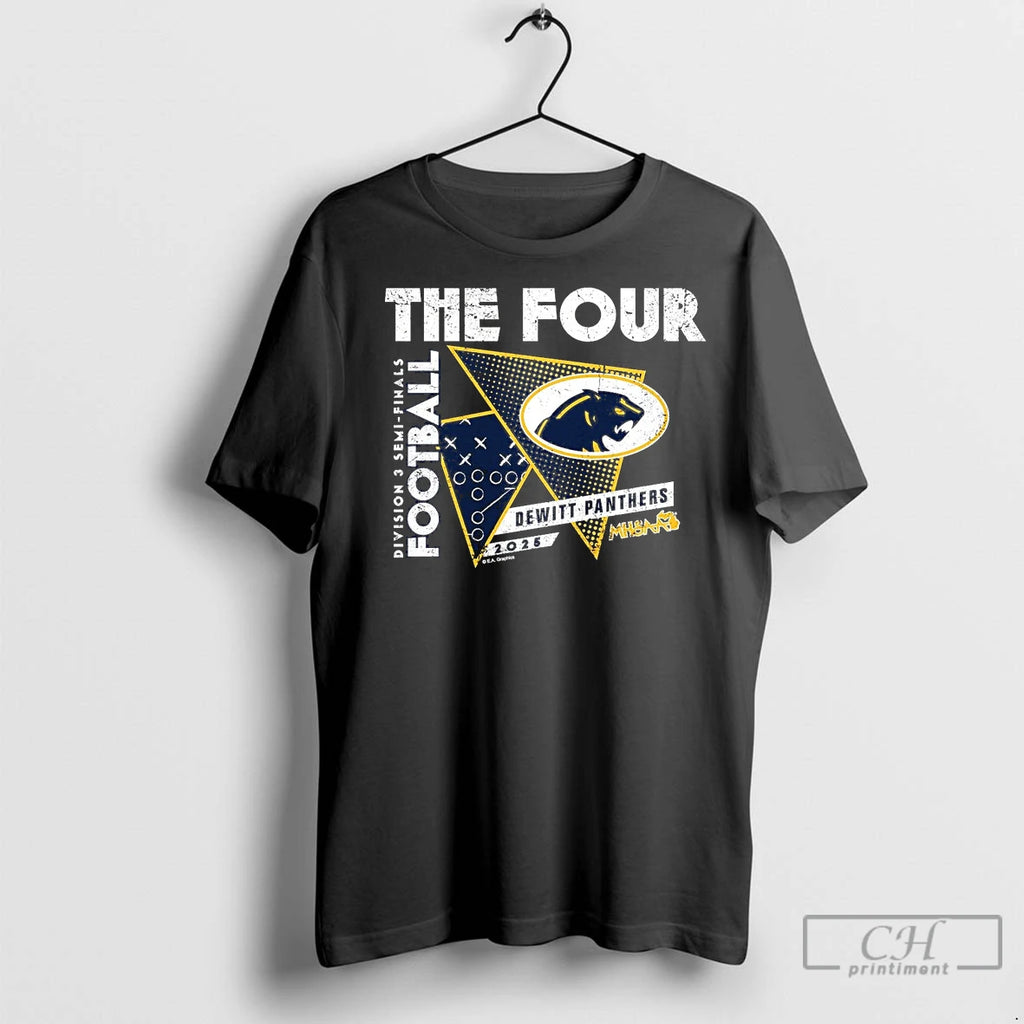 Premium Dewitt Panthers 2025 D3 Semifinals The Four