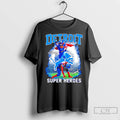 Premium Detroit Lions Super Heroes Signature