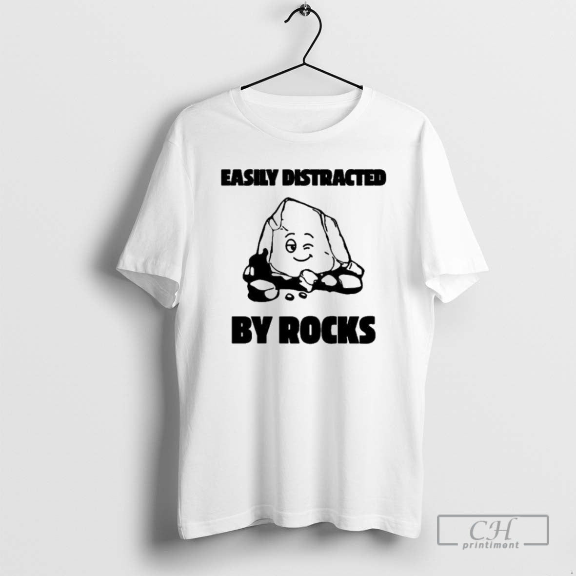 Premium Easily Distracted By Rocks Shirt Sweater Hoodie, Sweatshirt | WearSparks.com