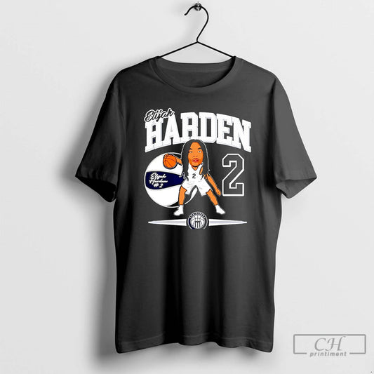 Premium Elijah Harden Marietta Basketball Caricature 25 26 Christmas T-Shirts, Hoodie, Sweatshirt | WearSparks.com