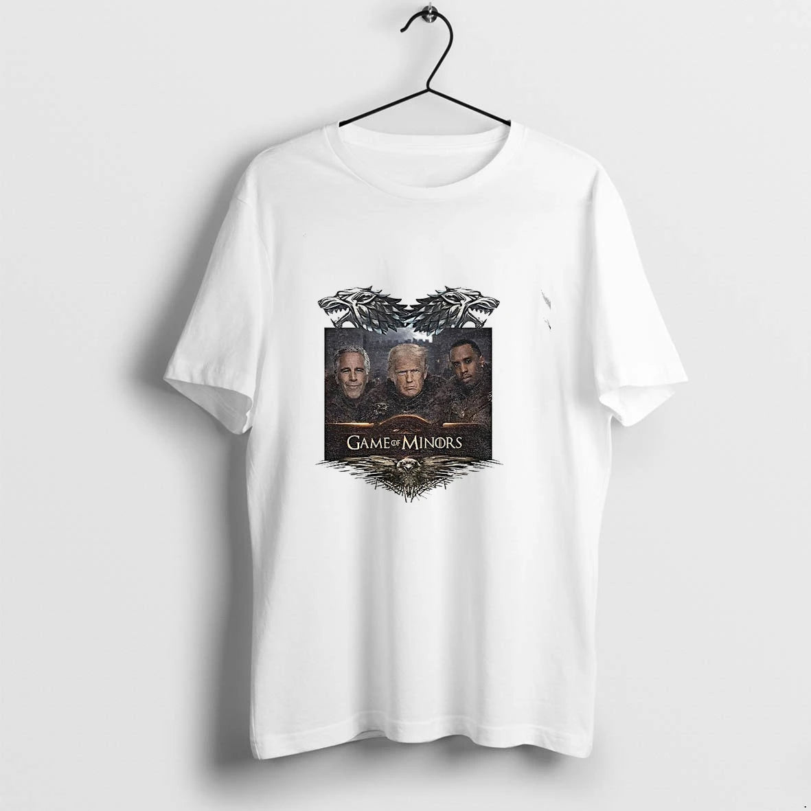 Premium Epsteins Trump X Diddy Game Of Minors Tshirts