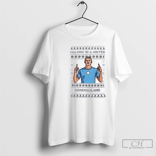 Premium Erling Haaland Manchester City Winter Wondhaaland Christmas Football T-Shirts, Hoodie, Sweatshirt | WearSparks.com