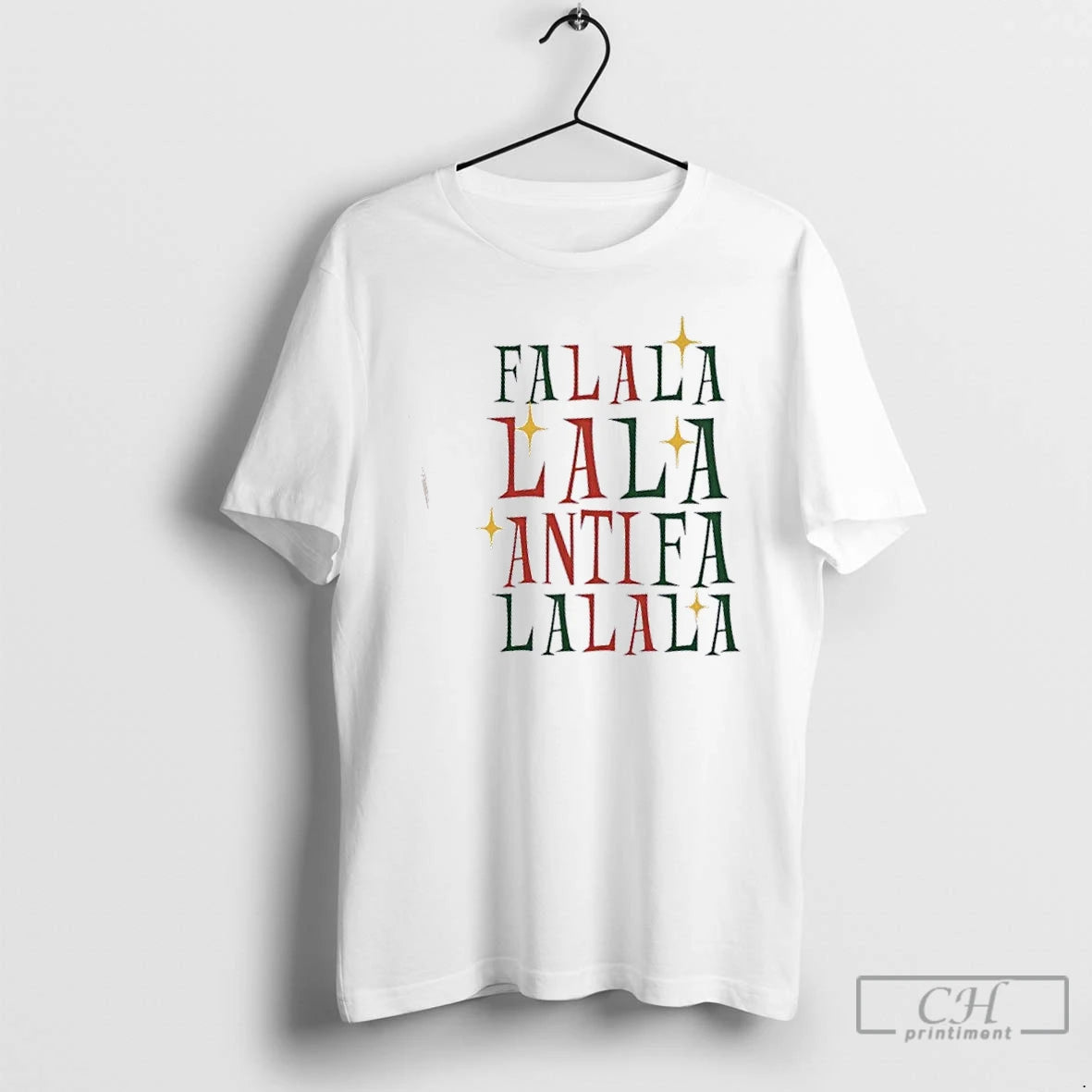 Premium Fa La La La Antifa Anti Fascism Political Protest Christmas T-Shirts, Hoodie, Sweatshirt | WearSparks.com