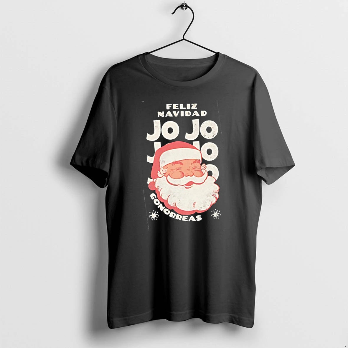 Premium Feliz Navidad Jojo Gonorrea Santa Claus Christmas Tshirts