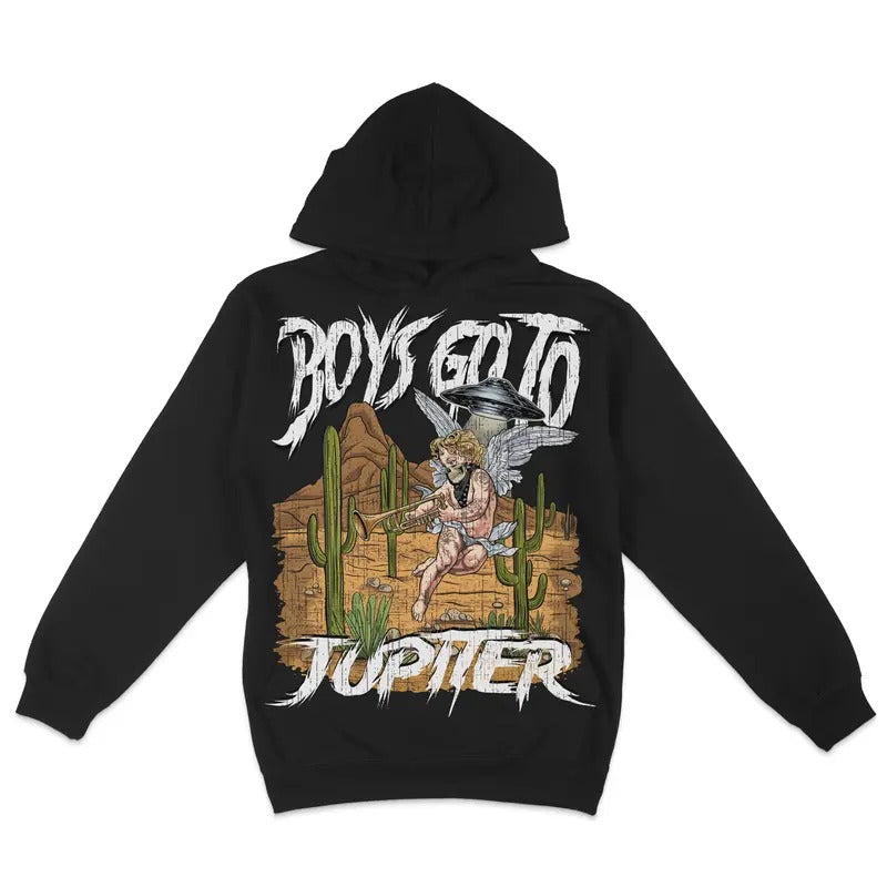 Premium Fleece Hoodie - Boys Go To Jupiter for Valentine's Day Soft Hoodie, Hoodie Pull Over, Vintage Design, Alt, goth, Punk, Alternative