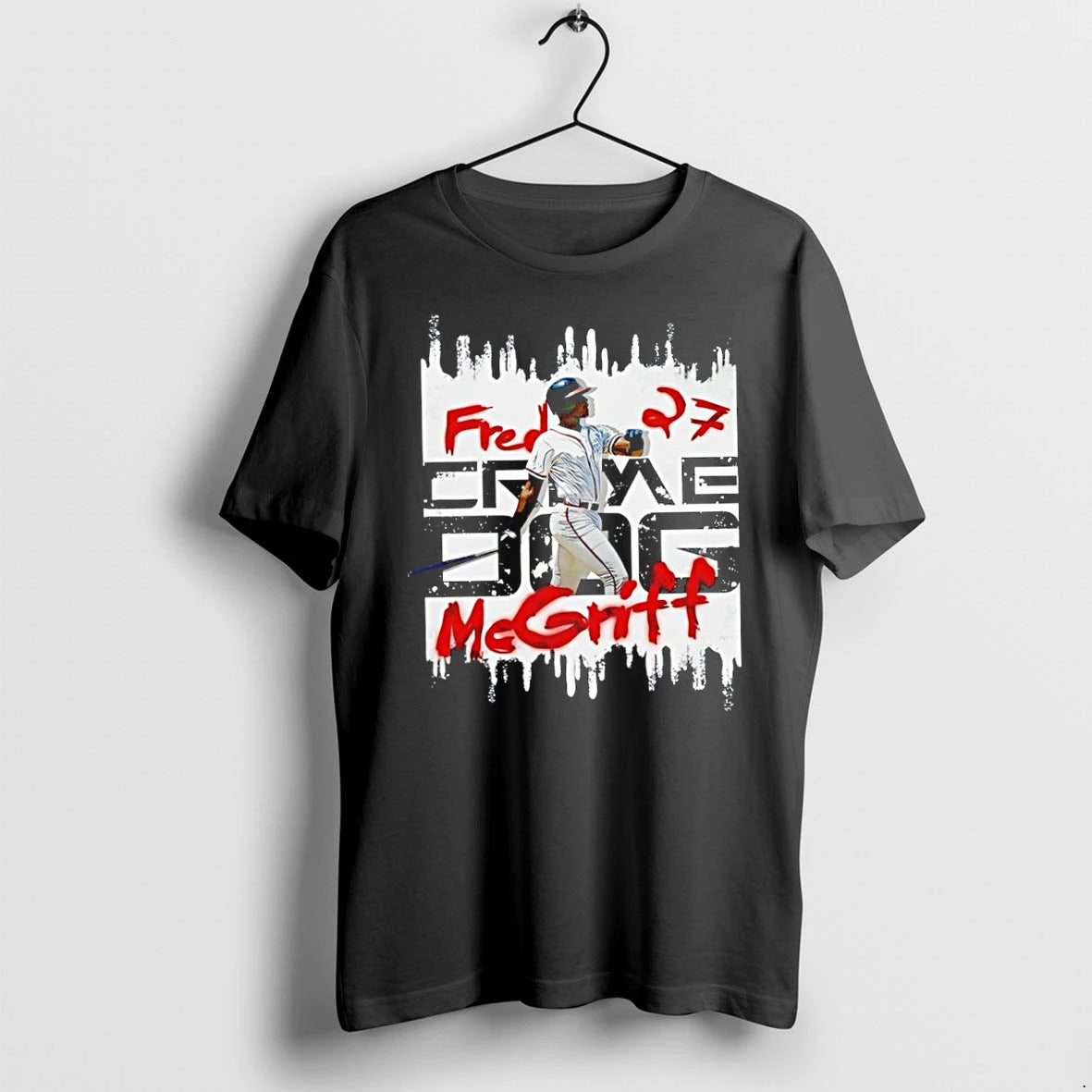 Premium Fred Mcgriff 27 Atlanta Braves Baseball Vintage Tshirts