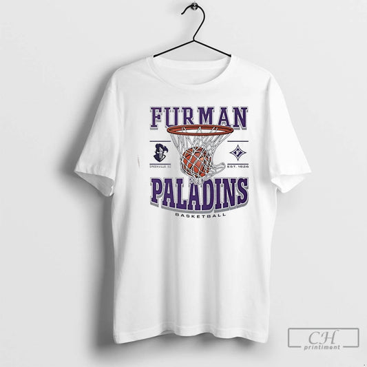 Premium Furman Paladins Basketball Game Time Greenville Sc Est 1826 T-Shirts, Hoodie, Sweatshirt | WearSparks.com