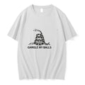 Premium Gargle My Balls Snake Dont Tread On Me Political Tshirts