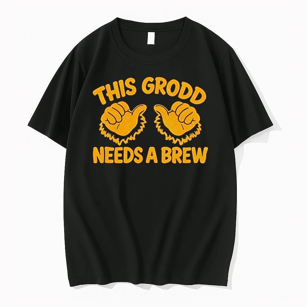 Premium Gorilla Grodd This Grodd Needs A Brew Tshirts