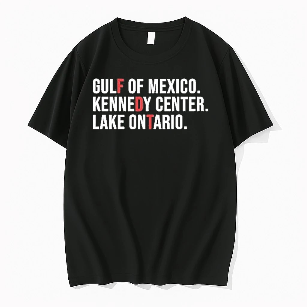 Premium Gulf Of Mexico Kennedy Center Lake Ontario Subtle Fdt Political Protest Tshirts