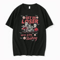 Premium Horror Villains Jason Ghostface Michael Get In Loser Were Going Slashing Halloween 2026 Tshirts