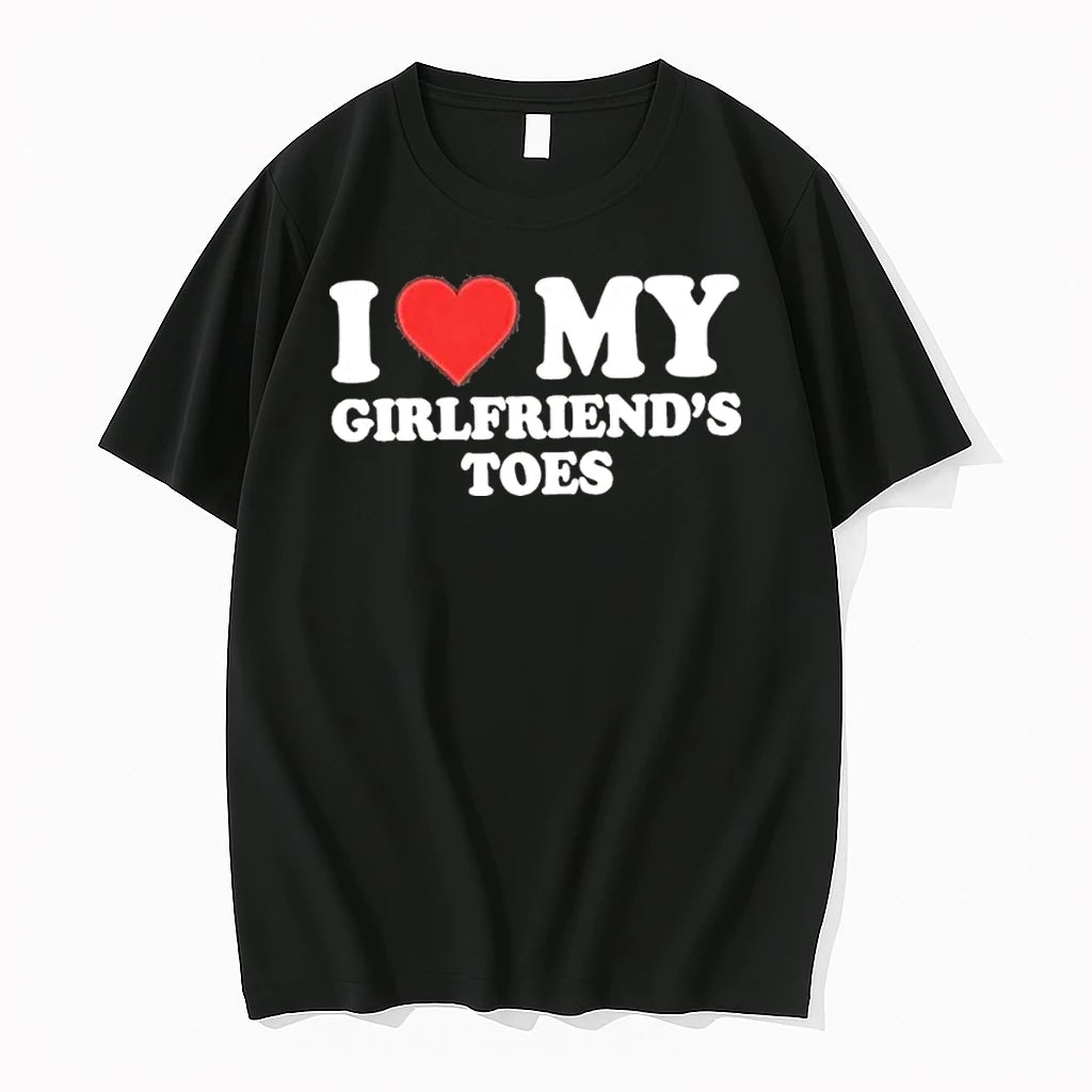 Premium I Love My Girlfriends Toes Shirts Tshirts
