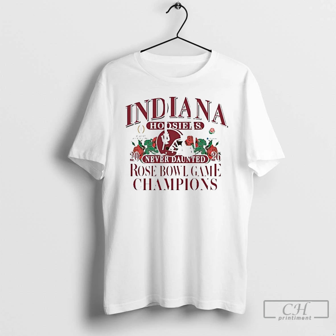 Premium Indiana Football 2026 Rose Bowl Champions Never Daunted T-Shirts, Hoodie, Sweatshirt | WearSparks.com