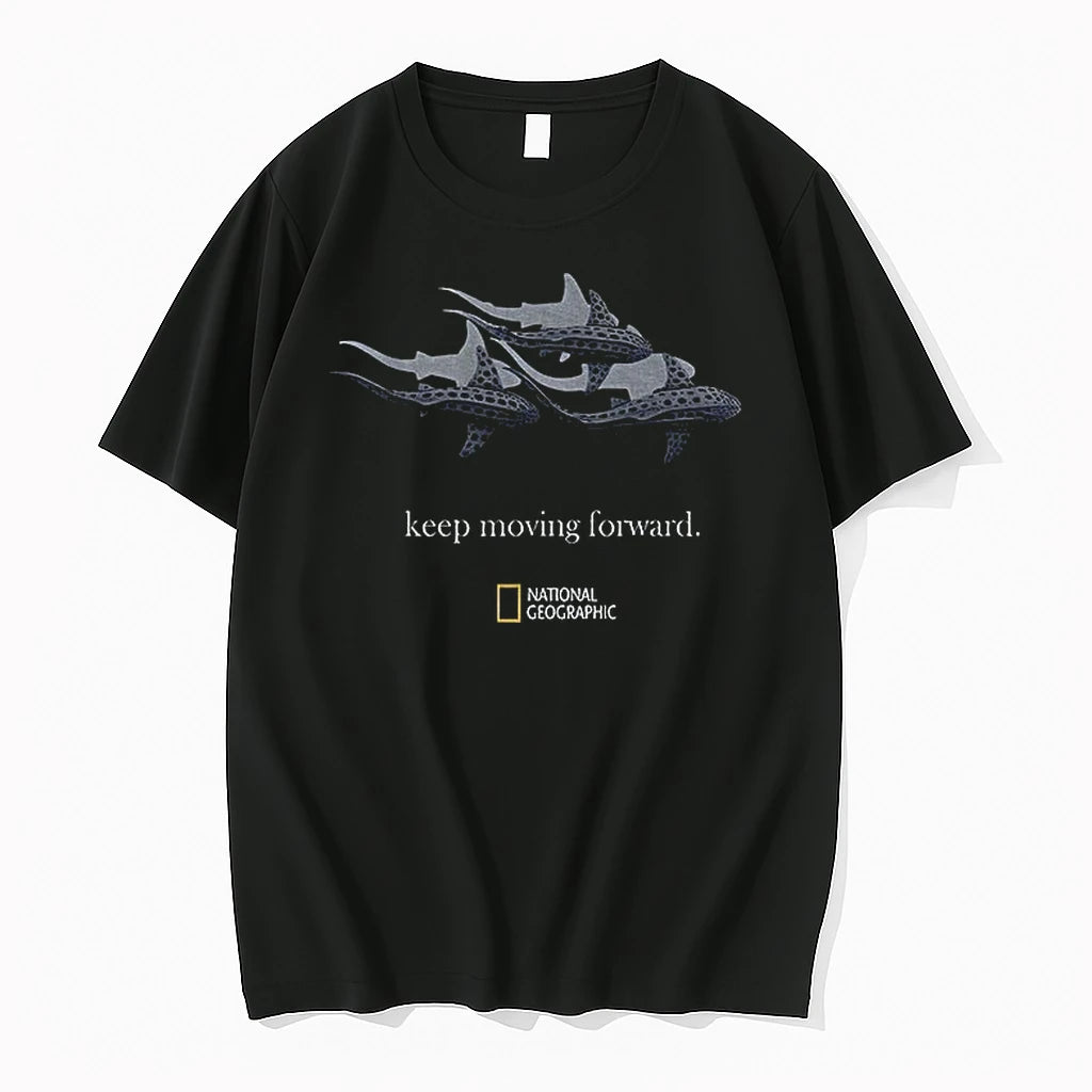 Premium Keep Moving Forward National Geographic Tshirts