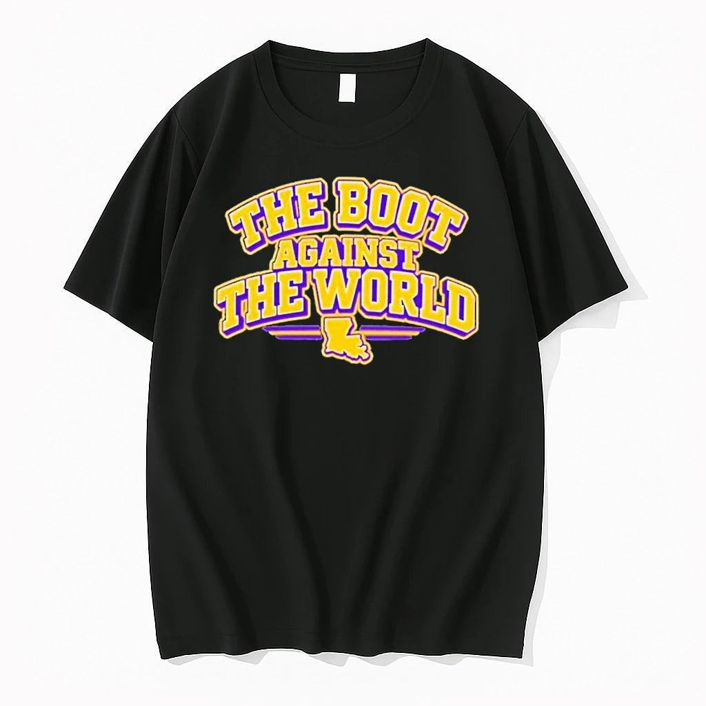 Premium Lsu The Boot Against The World Tshirts
