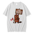 Premium Lake Ontario Forever Beaver With Canadian Flag Tshirts