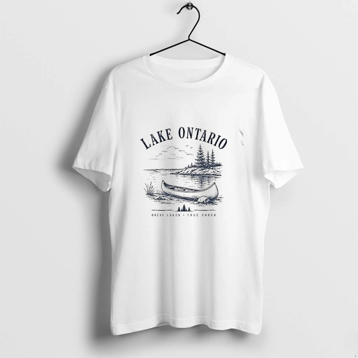 Premium Lake Ontario Inspired Great Lakes True North Tshirts