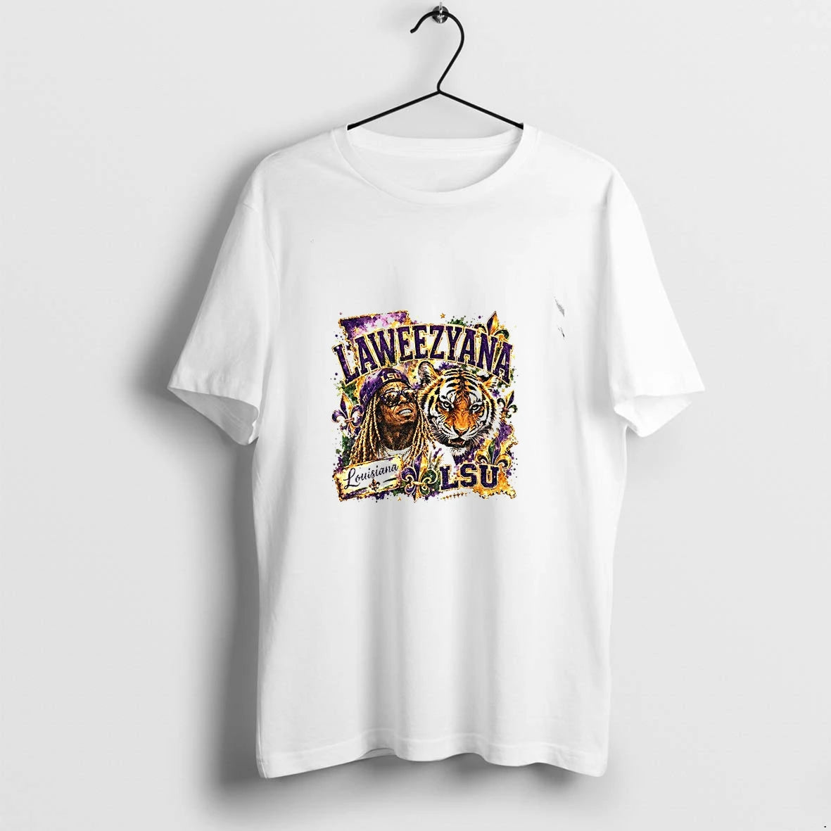 Premium Laweezyana Tiger Lsu Louisiana Football Fan Tshirts