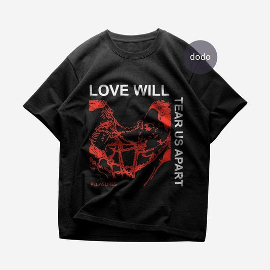 Premium Lil Peep T-Shirt - Love Will Tear Us Apart T-Shirt - Lil Peep New Album T-Shirt - crybaby Album Shirt - Unisex Heavy Cotton Tee