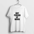 Premium Lisa Wearing Hot Person At Work Tshirts