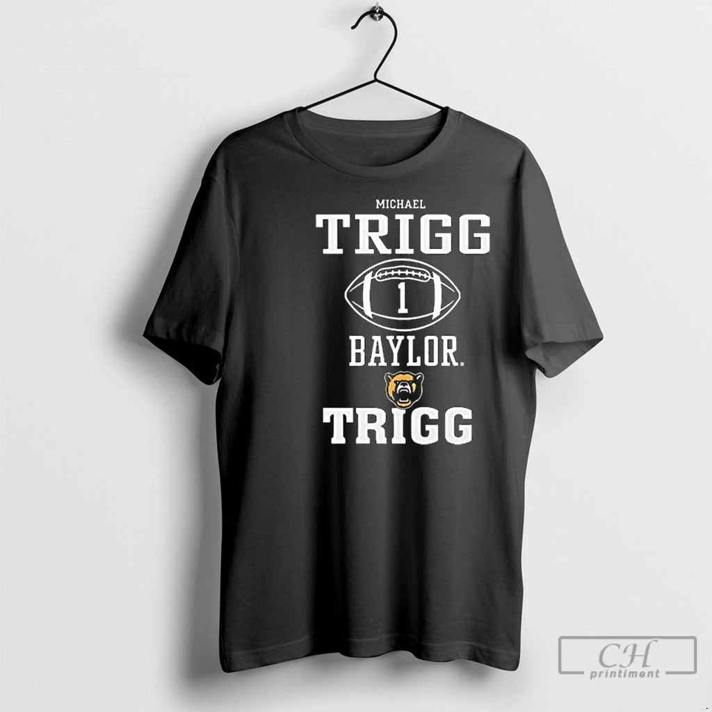 Premium Michael Trigg Baylor Circle Black