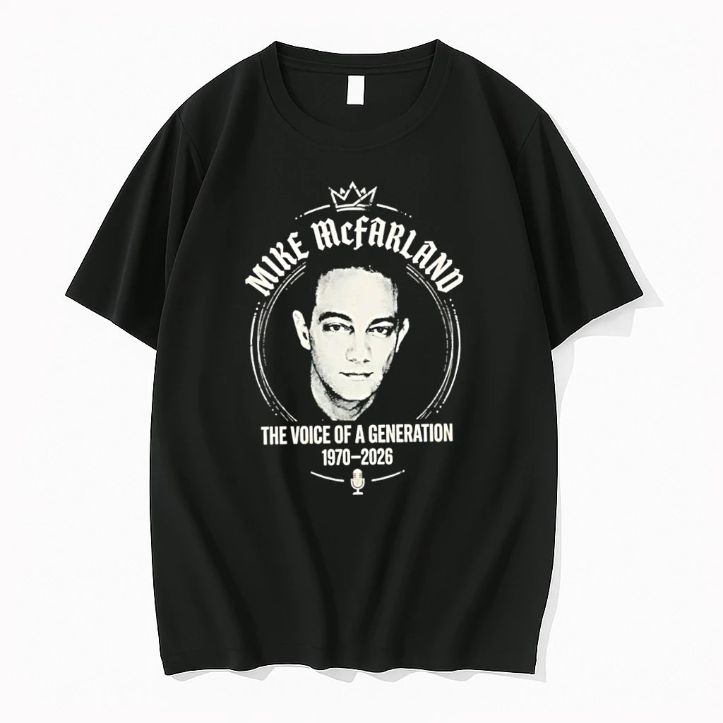 Premium Mike Mcfarland Tribute Rest In Peace Anime Voice Legend Tshirts